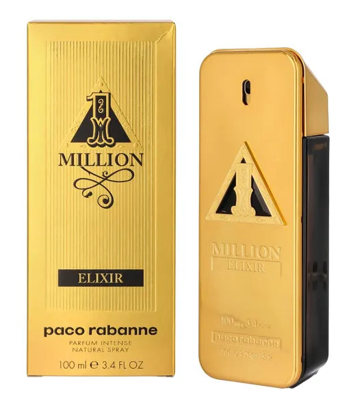 1 Million Elixir Intense for Men Parfum 3.4oz Taster box(same liquid,plainer box)!