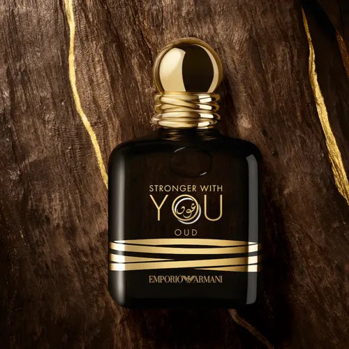 Emporio Armani Stronger with You Oud for Men EDP 3.4 oz